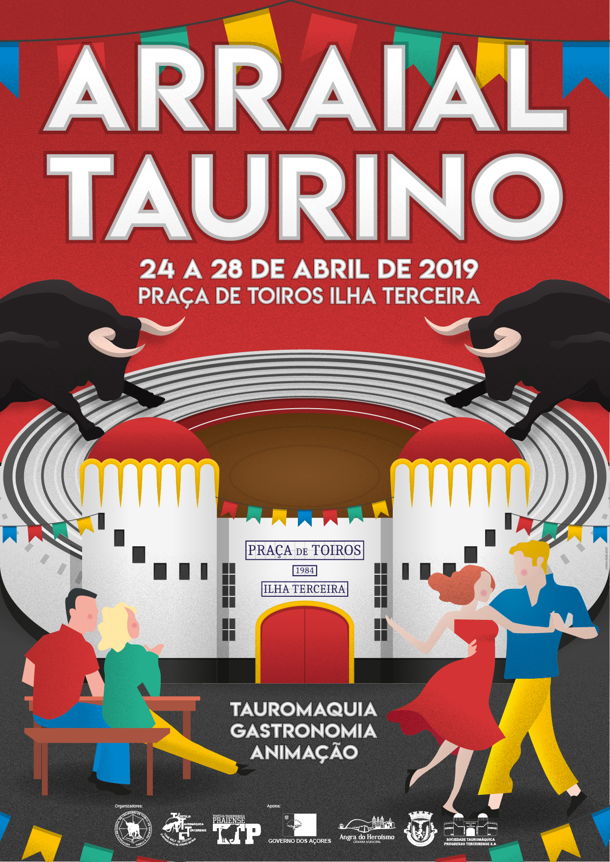 Cartaz Arraial Taurino